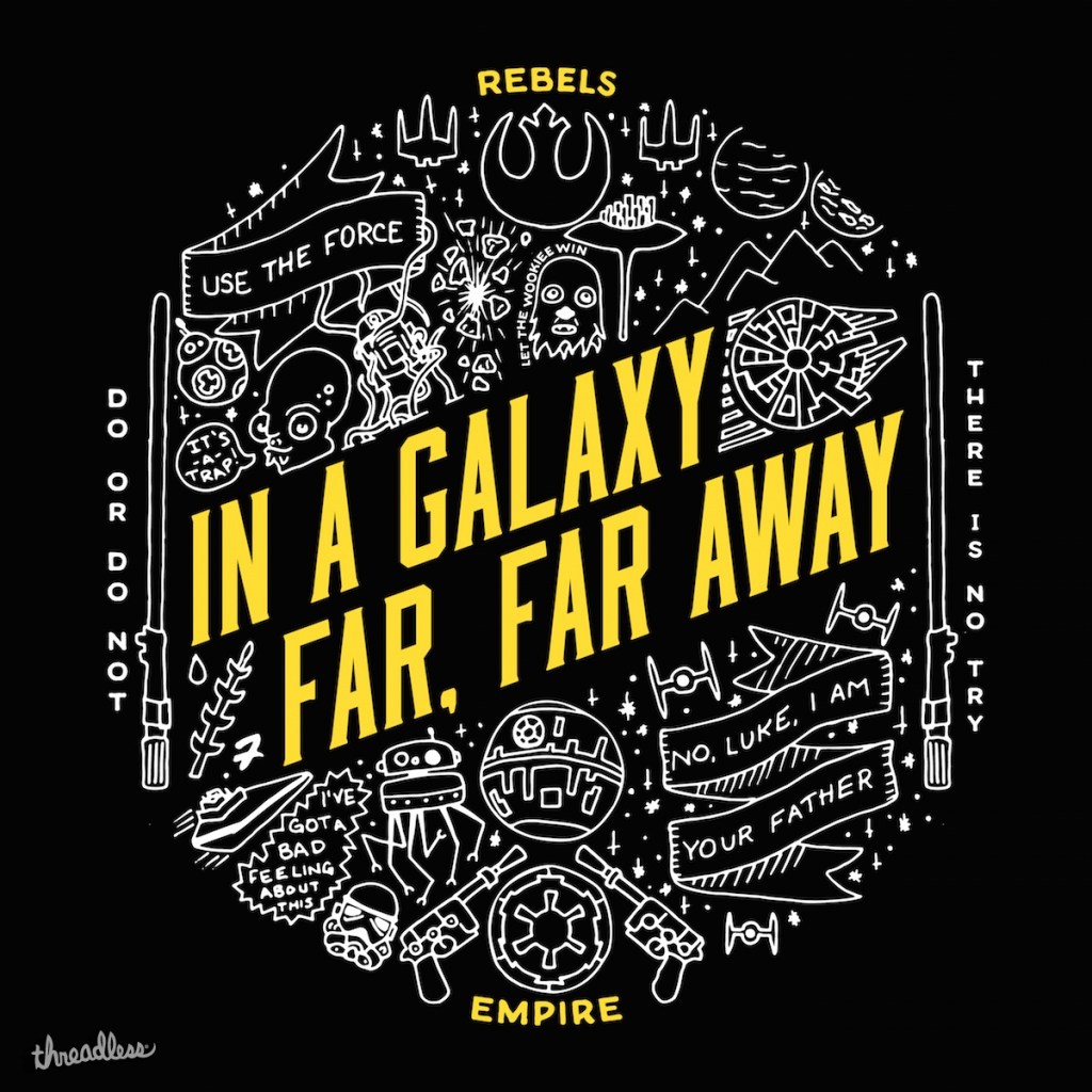 In a galaxy far, far&nbsp;away…